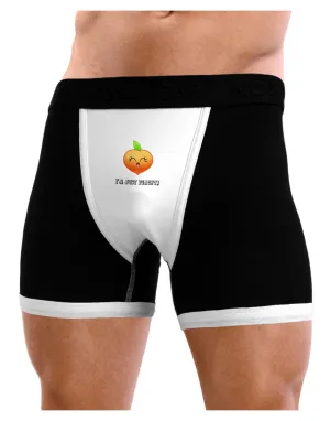 Everything is Peachy Mens Boxer Brief Underwear