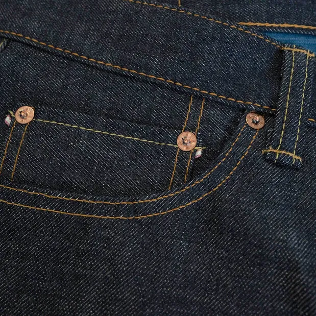 0605-40SP "Going to Battle" 14.7oz Legacy Selvedge Denim - Natural Tapered