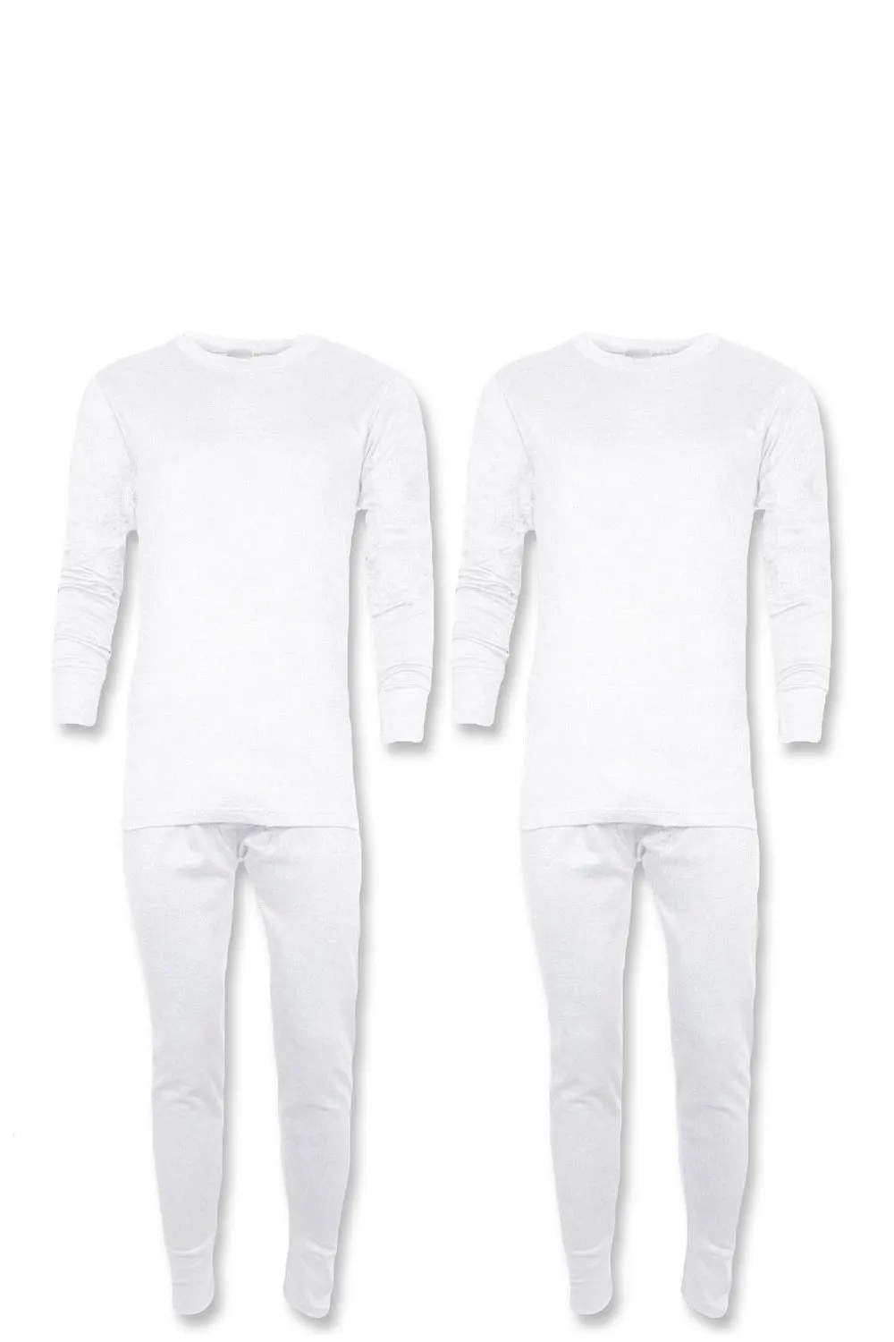 2 Pack Mens Premium Quality Thermal Long Johns Full Set