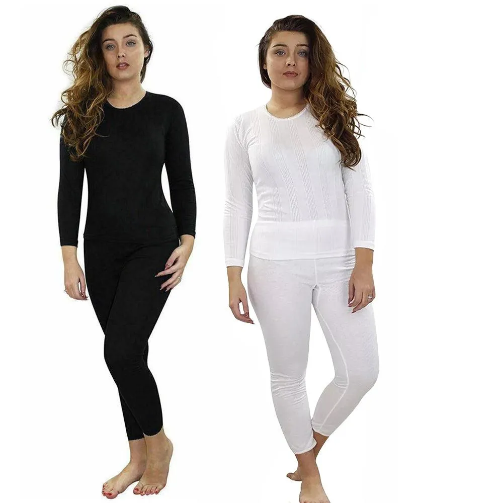 2 Pack Womens Full Sleeves Thermal Set