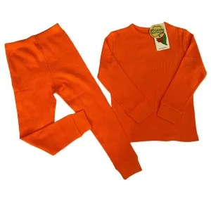 Adult's Orange Waffle Set - 2 Left Size L & XL