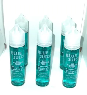 Blue Juice Valve Oil Fast Action 6 Bottles 2 oz