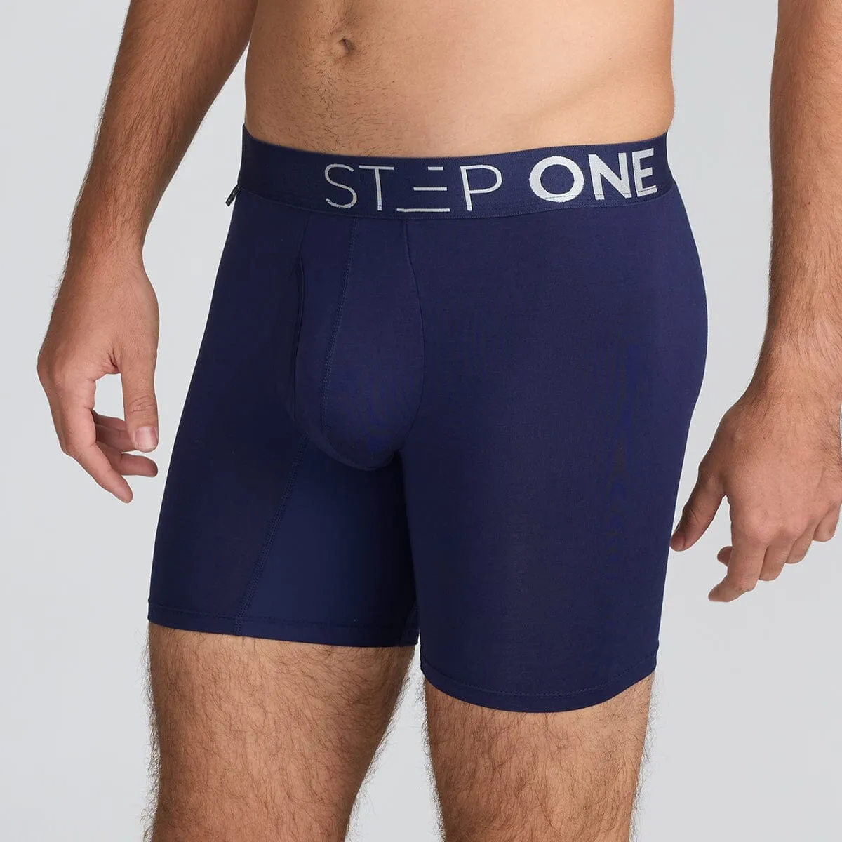 Boxer Brief Fly - Eclipse Blue