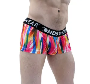 Brush Stroke Men's Short Trunk Underwear