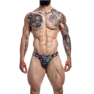 C4M Low Rise Bikini Brief Provocative - Tattoo