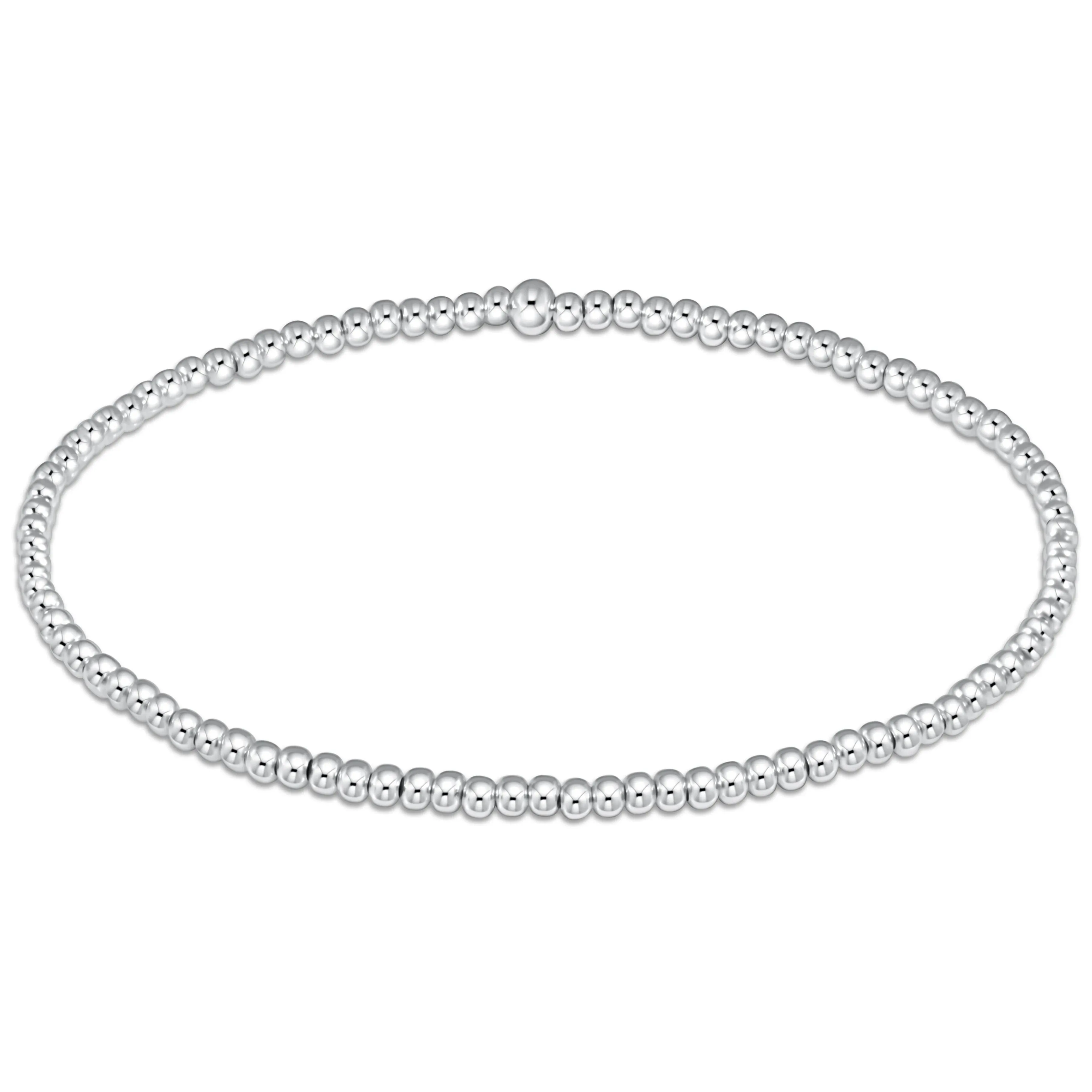 Classic Sterling Bead Bracelet