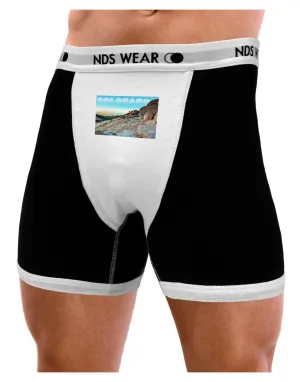 CO Rockies View with Text Mens Boxer Brief Underwear