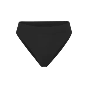 COTTON JERSEY CHEEKY TANGA | SOOT