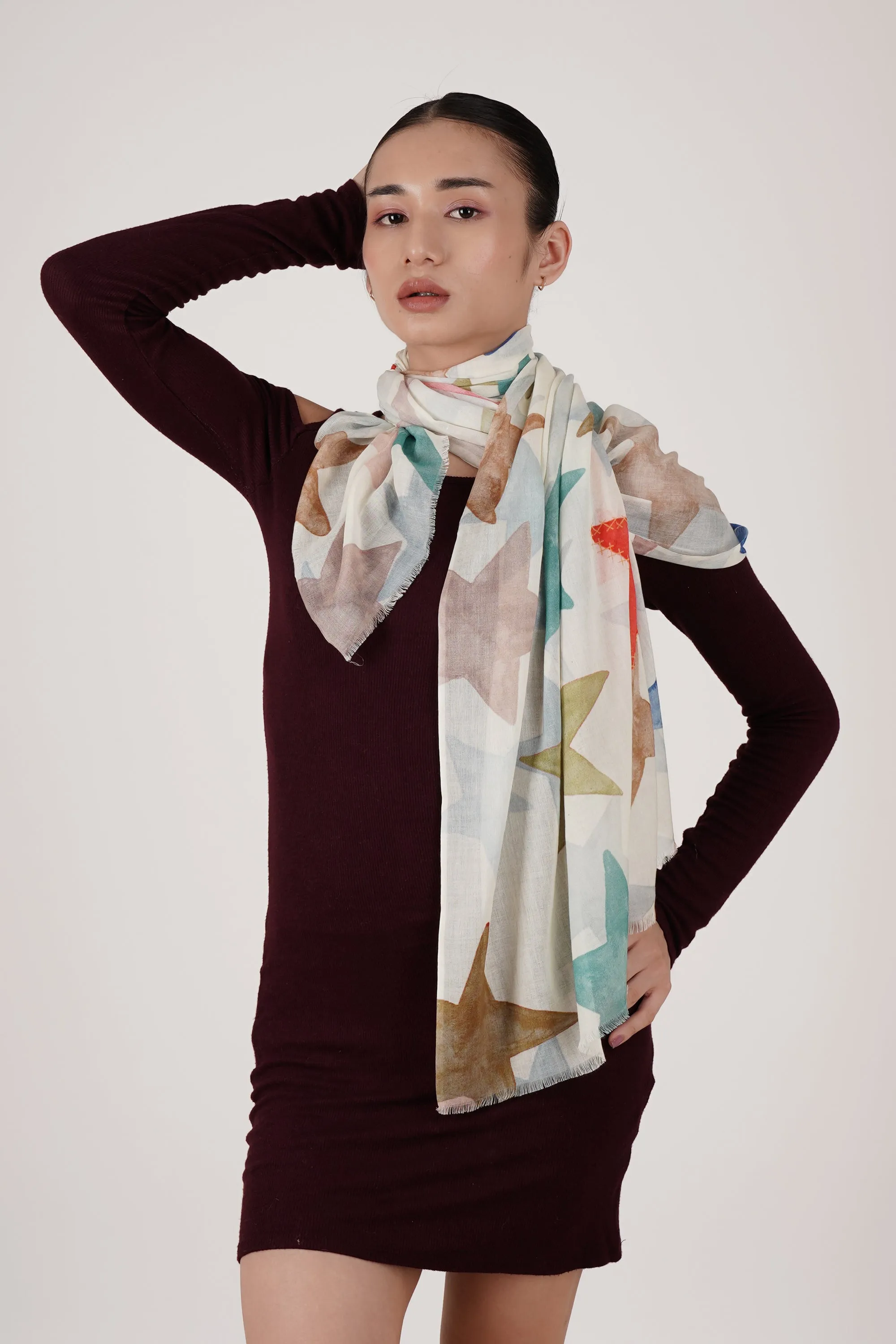 Cotton Modal Summer Scarf