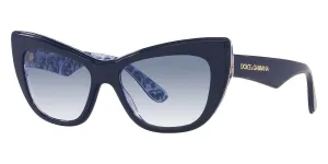 Dolce & Gabbana Women's 54mm Blue On Blue Maiolica Sunglasses DG4417-341419-54