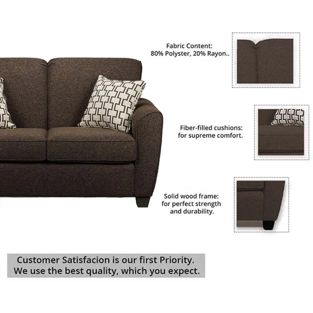 Holden 3 Seater Sofa for Living Room