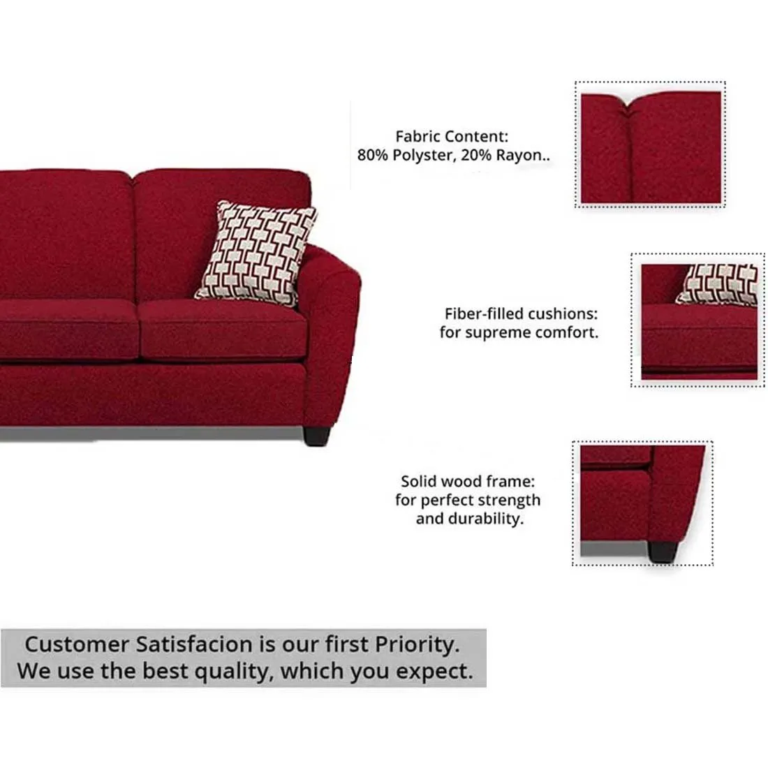 Holden 3 Seater Sofa for Living Room