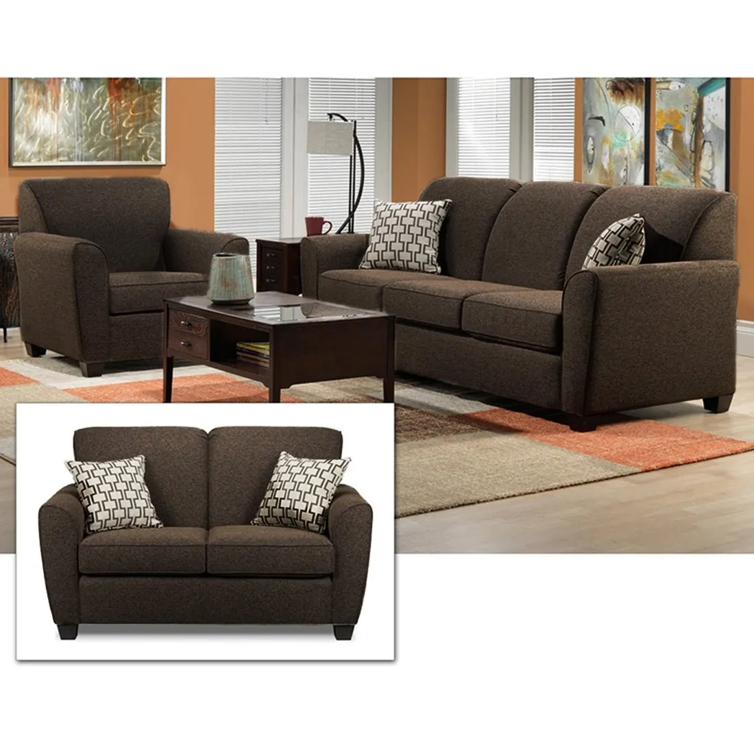 Holden 3 Seater Sofa for Living Room