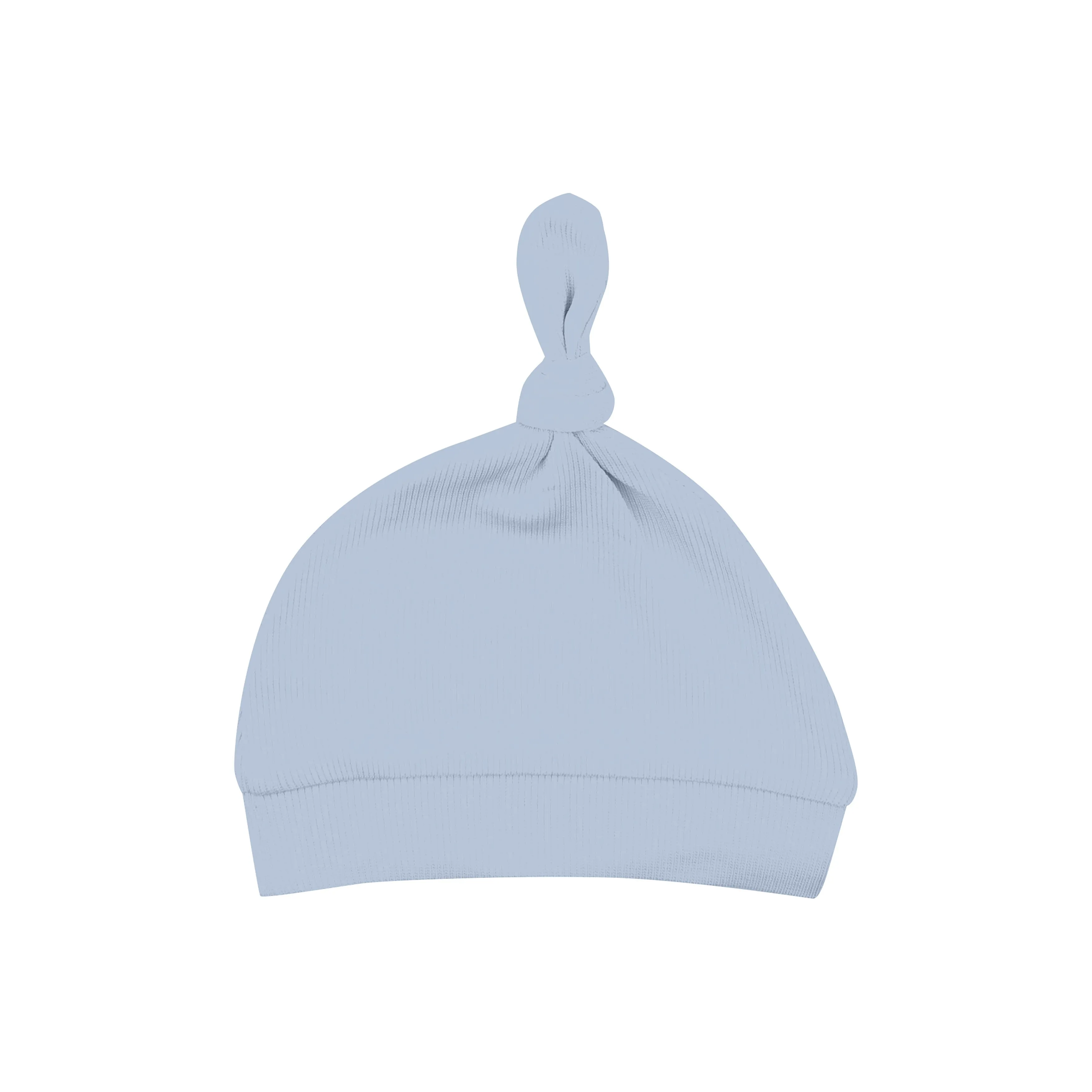 Knotted Hat - Solid Subdued Blue