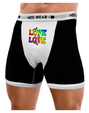 Love Is Love Gay Pride Mens Boxer Brief Underwear