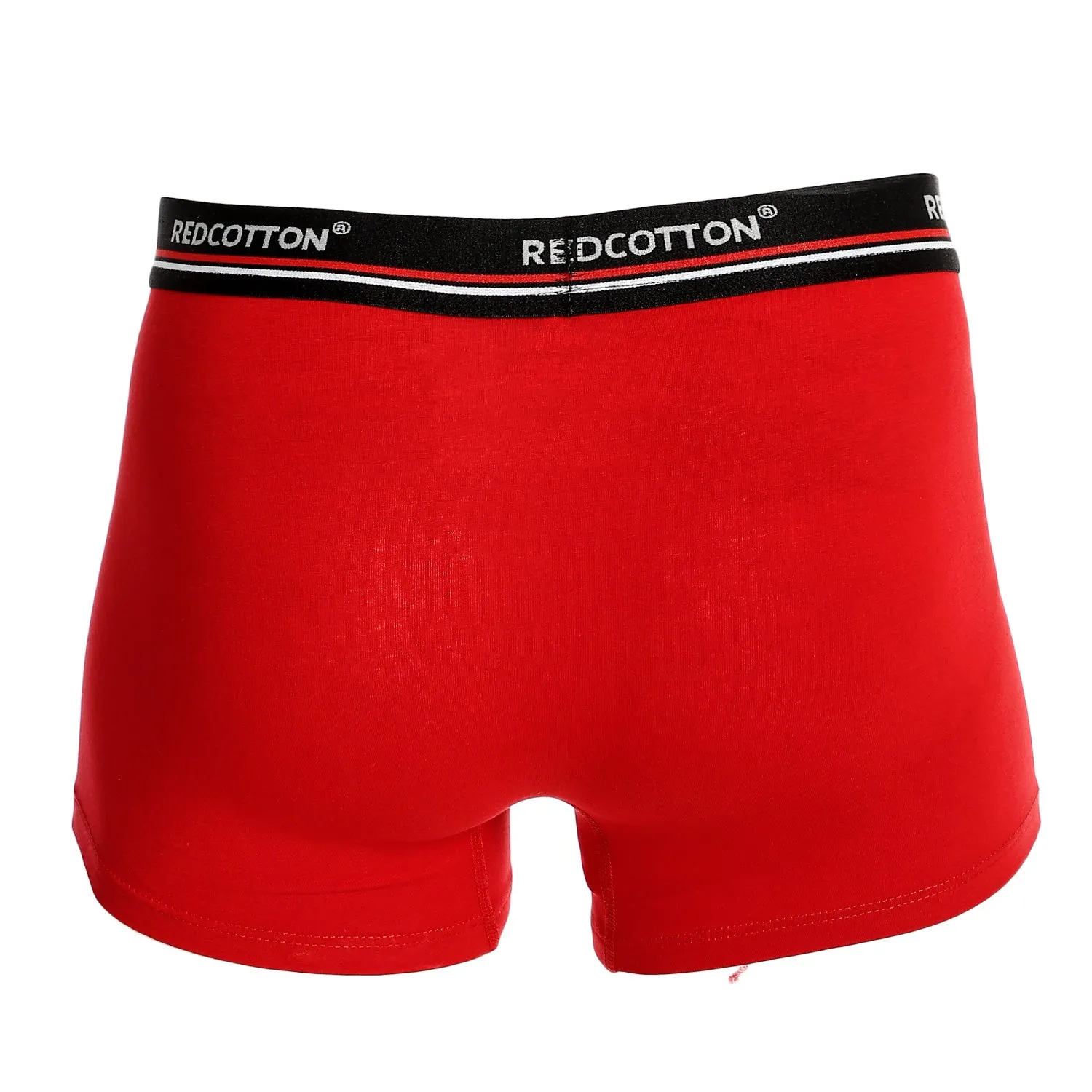 Men Comfort Printed Boxer - Red