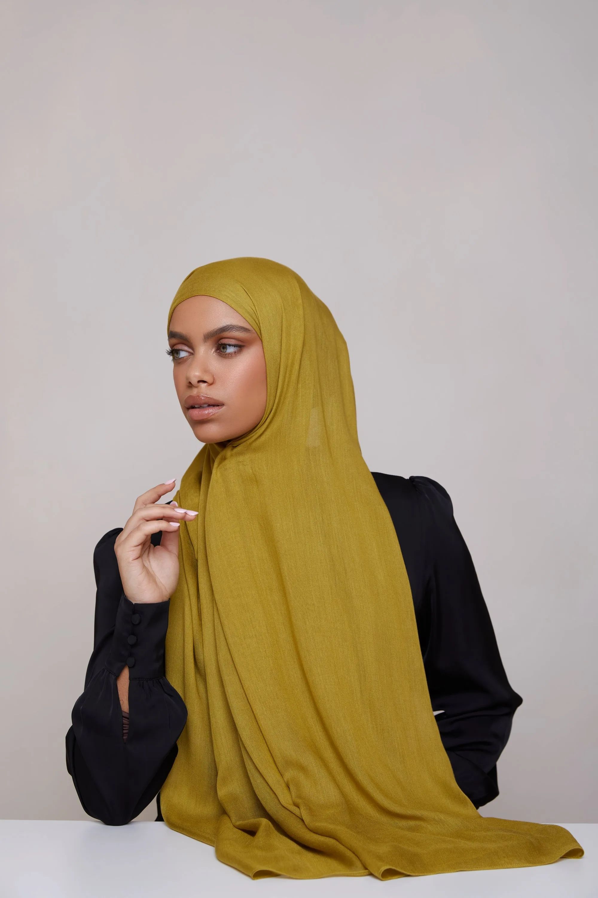 Modal Hijab - Pear