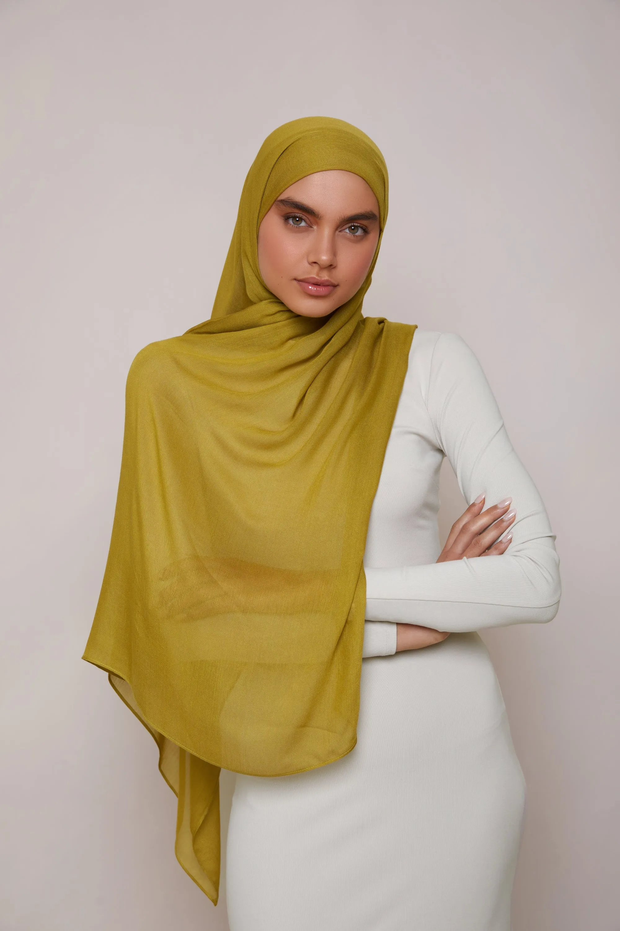 Modal Hijab - Pear