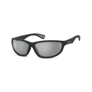 Montana Polarized - Revo lenses - Rubbertouch - Black - Revo Silver Mirror