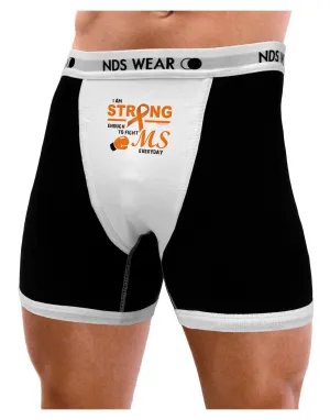 MS - I Am Strong Mens Boxer Brief Underwear