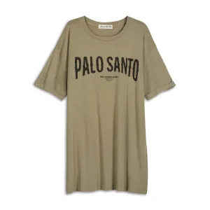 Palo Santo - Oversized Tee - Camel Gold