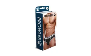 Prowler Open Back Brief White/Black