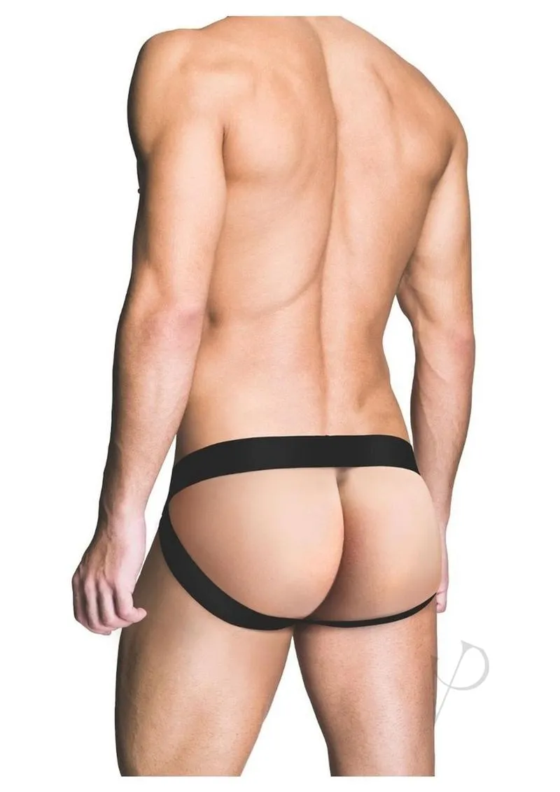 Prowler Red Ass Less Jock Blk Xl