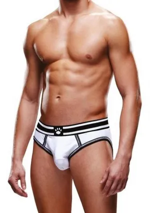 Prowler White/Black Open Brief