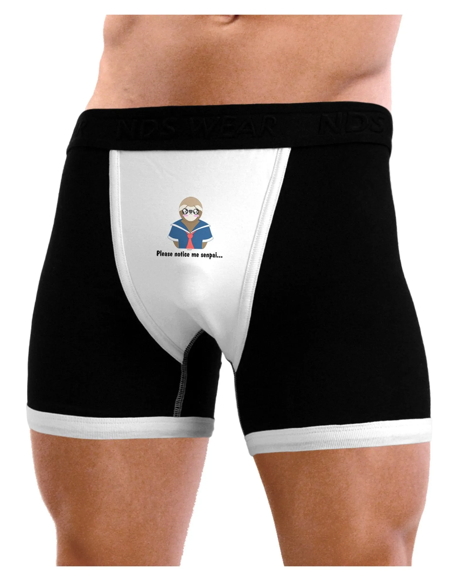 Sailor Sloth Mens Boxer Brief Underwear