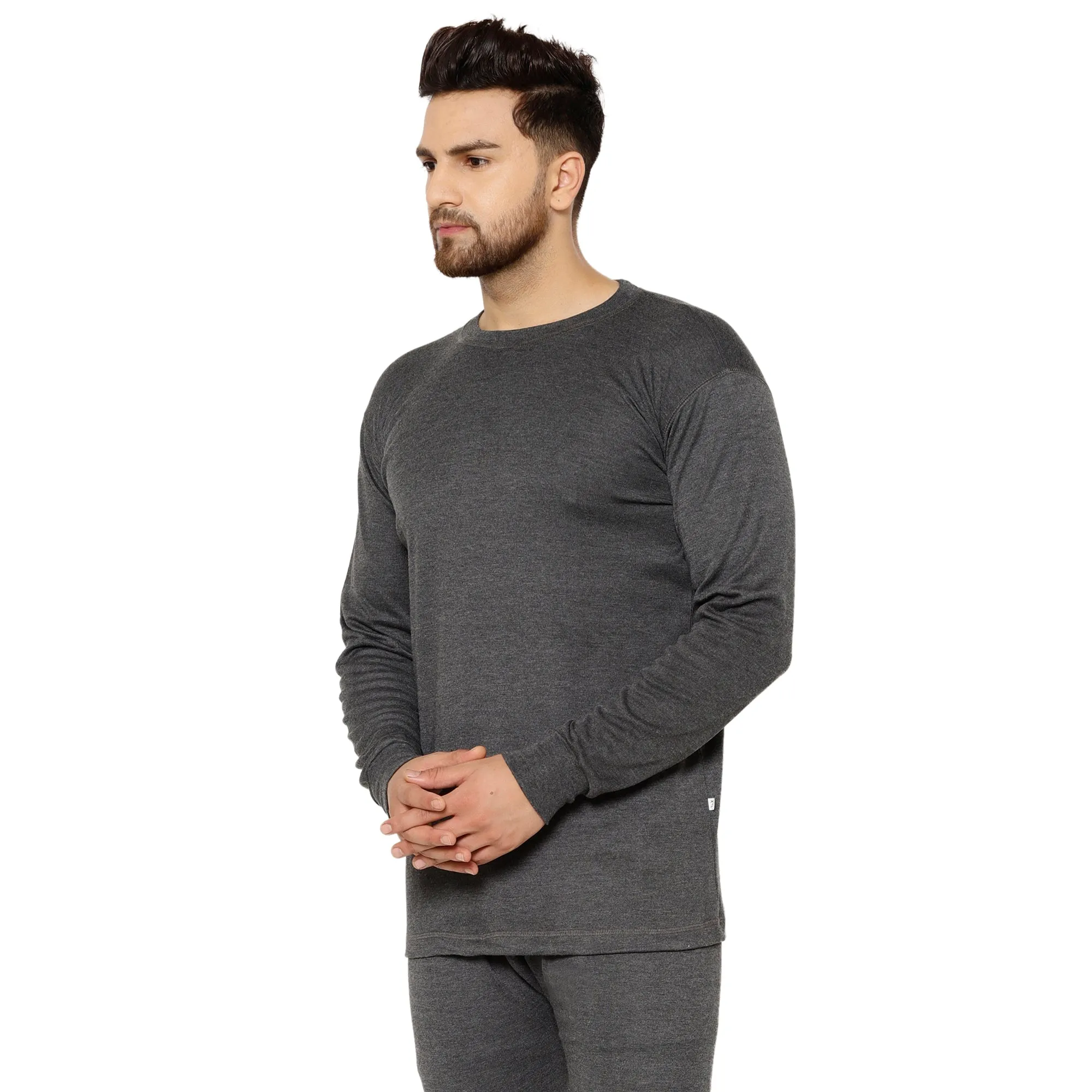 Vimal Jonney Black Thermal Top For Men's