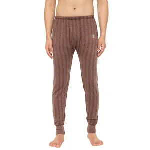 Vimal Jonney Brown Thermal Bottom For Men's