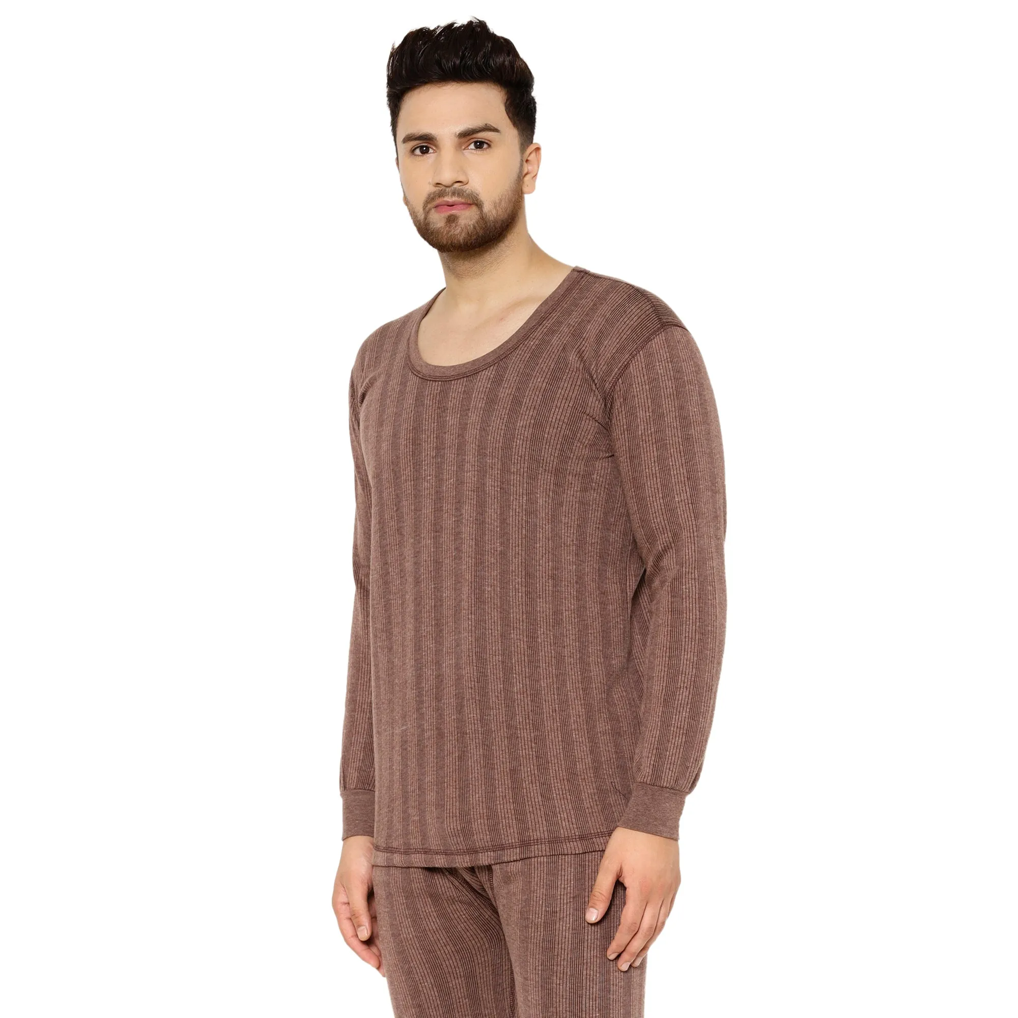 Vimal Jonney Brown Thermal Top For Men's