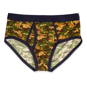 Wayne Brief | Green Camouflage