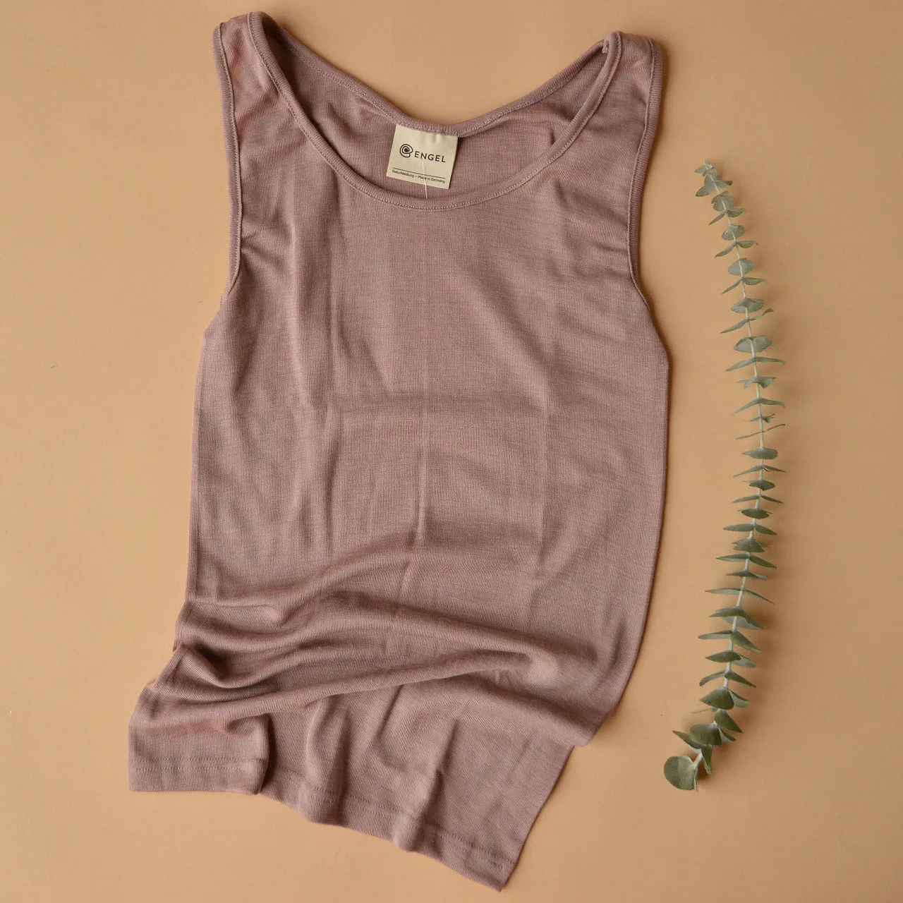 Women's Sleeveless Organic Merino/Silk Vest