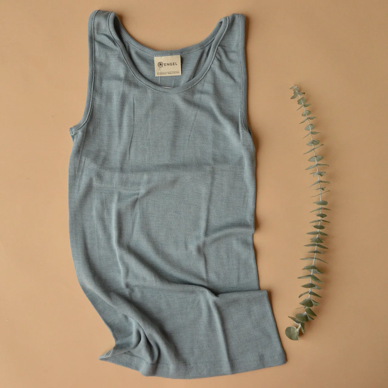 Women's Sleeveless Organic Merino/Silk Vest